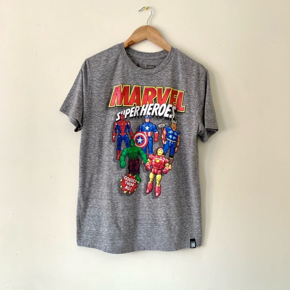 Marvel The Avengers Gray Graphic Tee - T-Shirt